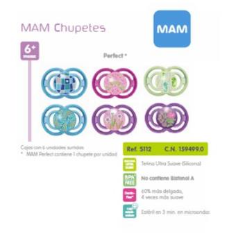 Chupete Perfect Silicona +6 Meses