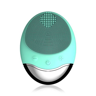 Capillo De Limpieza Facial 12.000 Revoluciones Por Minuto Batería Recargable Dam Azul Claro