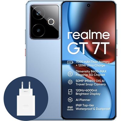 Realme Gt 7t 12gb/256gb 5g 6,8" Azul