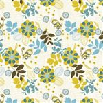 Mantel Hule Rollo 140 cm. x 20 metros Flores Color