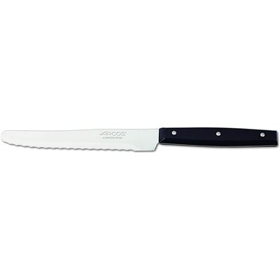 Cuchillo Mesa Arcos Negro Hoja De 115 Mm