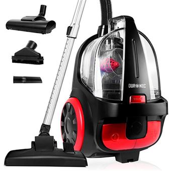 Aspiradora Duronic VC5010 sin bolsa, trineo ciclónico, compacto, 500W, cepillo