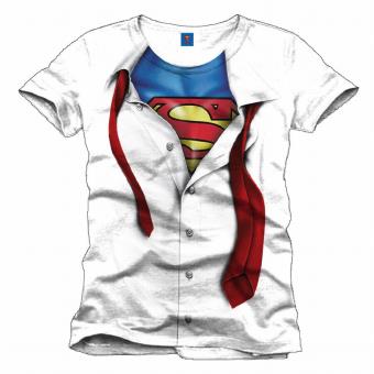 Camiseta Superman, Modelo Clark Kent, Talla L