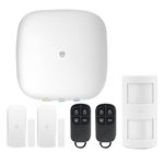 Chuango H4 Plus sistema de alarma para hogar y oficina smart home panel con wifi gsm notificaciones push llamada kit h4plus