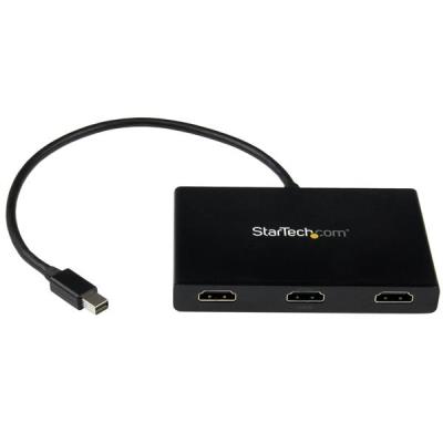 Startech.com Concentrador Mst - Mini Displayport A 3X Hdmi - Convertidor De Vídeo