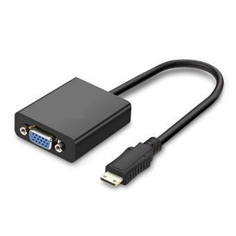 Serafín visual Anuncio Adaptador Convertidor Mini HDMI para VGA Multi4you - Cable y adaptadores  vídeo - Los mejores precios | Fnac