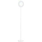 Lámpara de pie LED 18W con brillo ajustable Homcom 28x171.5 cm blanco