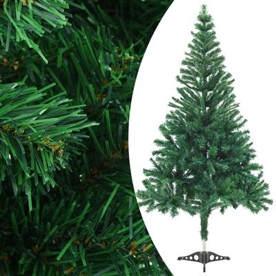 Árbol de Navidad artificial vidaXL con soporte 120 cm 230 ramas Verde