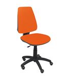 Silla de oficina ergonómica Piqueras y Crespo Modelo 14CP, tejido naranja