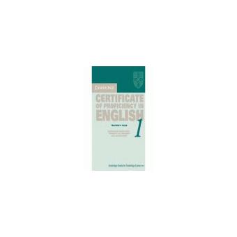 1.(tchs).camb.certificate proficiency english - 1