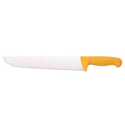 Cuchillo De Carnicero Arcos Colour De Acero Inoxidable Y Mango Ergonómico- Amarillo