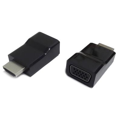 Gembird A-HDMI-VGA-001 Adaptador HDMI a VGA Macho/Hembra Negro - Imagen 4