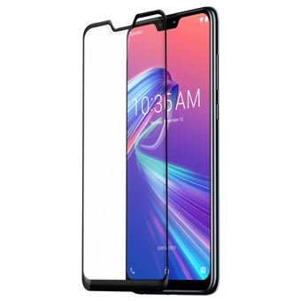 Protector pantalla Asus ZenFone Max Pro M2 ZB631KL Dureza 9H, Bordes negros