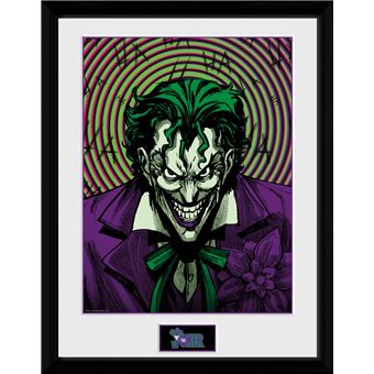 Fotografía Enmarcada DC Comics Joker Insane