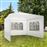 Carpa 3x3m con 3 paneles laterales, Blanco_1