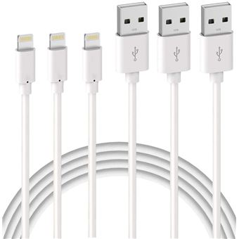 Cable iPhone [MFi Certificado] 1m 3 Piezas - 1