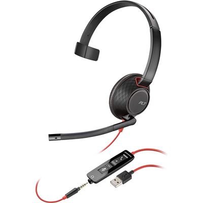 Plantronics Negro Auriculares Con Micrófono Blackwire 5210 Usb-A