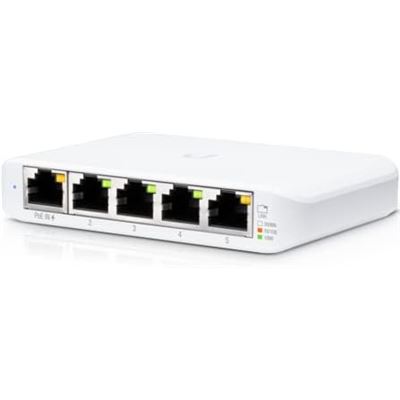 Switch Ubiquiti Networks 5x 10/100/1000, Rj-45, 2.5 W (usw-flex-mini)