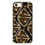 Funda Transparente para iPhone 7 - 8, Diseño Textura de piel de serpiente, TPU