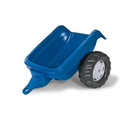 Remolque Pequeño Para Tractor A Pedales Color Azul
