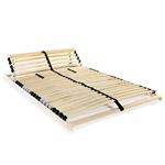 Somiers De Listones vidaxl 28 7 zonas 140x200 cm compatible con colchón195x140x9