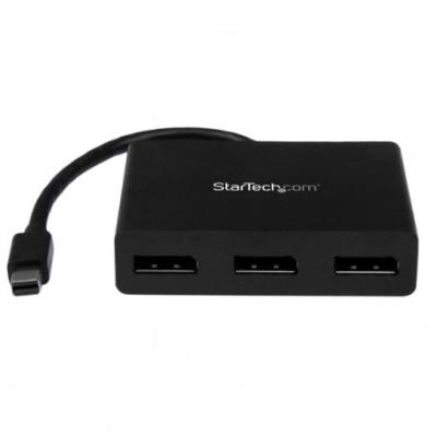 Startech.com - Concentrador Mst - Mini Displayport A 3X Displayport