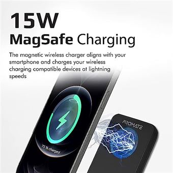 Power Bank Batería Externa Magnetica Magsafe Ip 10000 Mah
