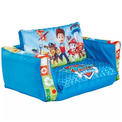 Sofá inflable y desplegable Paw Patrol, 105x68x26cm Azul WORL268001