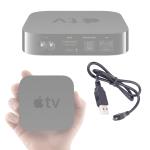 Práctico Cable Micro USB De Sincronización De Datos Para Apple TV - Alta Calidad Por DURAGADGET