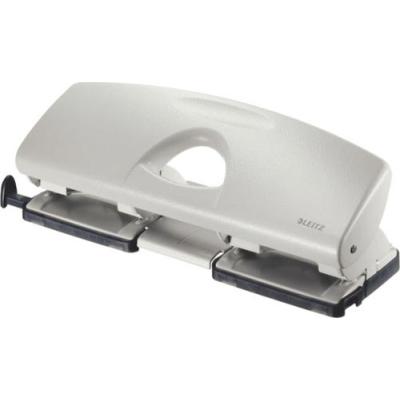Leitz Gris Taladrador Modelo 5022 Gama Metal Rim Color 4 Agujeros Capacidad 16 Hojas