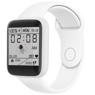 Smartwatch Klack Kd20s Deportivo Frecuencia Cardiaca Blanco