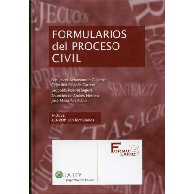 La Ley Formularios Del Proceso Civil