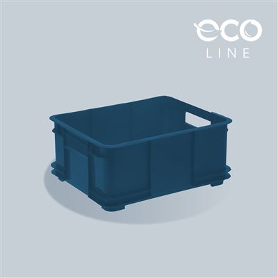 Caja De Almacenaje Keeeper Eco Bruno 43x35x17,5cm 20l Azul