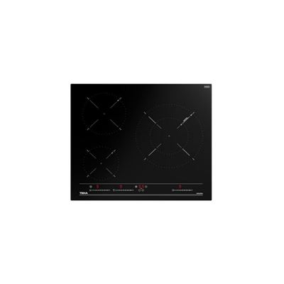 Placa De Inducción Teka Izc 63015 3 Zonas 60cm 7400w Negro