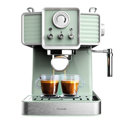 Cafetera Express Cecotec Power Espresso 20 Tradizionale Light Green