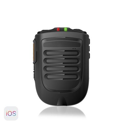 Walkie Talkie Bluetooth Dam Bm001 Bluetooth 4.2+edr Botón Sos Negro