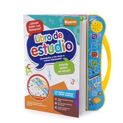 Libro Estudio, Electrónico Educativo Dam Sonidos, Bilingüe Matemáticas, Lengua,creativas. Multicolor