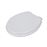 Asientos de inodoro vidaXL con tapas de cierre suave uds MDF Blanco_2