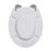 Asientos de inodoro vidaXL con tapas de cierre suave uds MDF Blanco_3