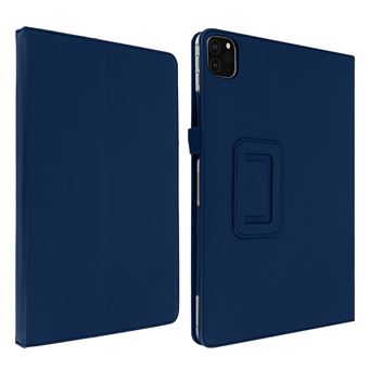Funda iPad Pro 12.9 2020 F. Soporte Soft-Touch Azul Oscuro - 1