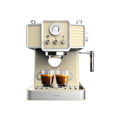 Cafetera Express Cecotec Power Espresso 20 Tradizionale Light Yellow