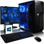 Gaming PC Vibox - A6-9500, Radeon R5 Gráficos integrados, 8 Gb DDR4 RAM, 1TB HDD, 22"" HD Écran, Windows 10 Pro