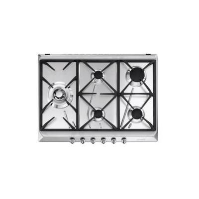 Placa De Gas Smeg Srv575gh5 Hobs 5 Fuegos 70cm Inox