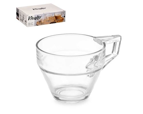 Dam Pack 6 Tazas Cafe Con Leche 200Ml