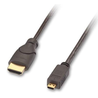Cable HDMI Lindy 2 m, Conector HDMI Estándar a Micro HDMI, 1920 x 1200 - Imagen 2