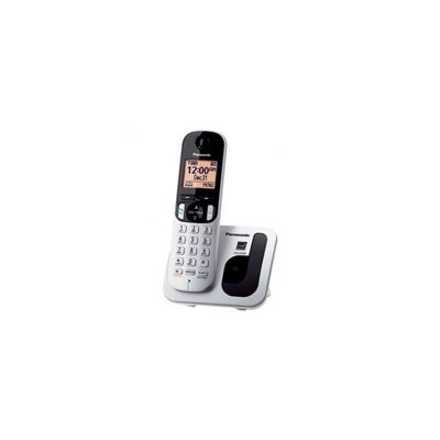 Teléfono Panasonic Kxtgc210sps Gris Metal