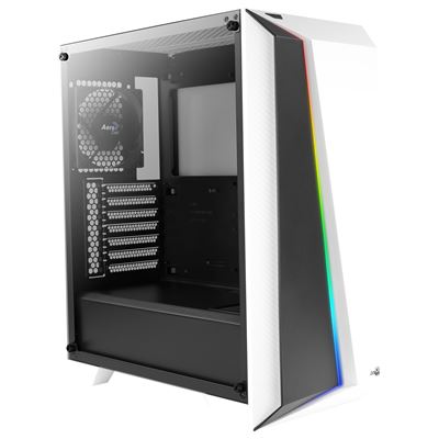 Aerocool Blanca Caja Pc Atx Cylon Pro Cristal Templado Rgb - Imagen 2