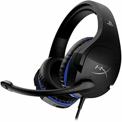 Auriculares Gaming HyperX Cloud Stinger con Micrófono Integrado en Negro y Azul para PC y Consolas - Imagen 2