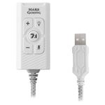 Tarjeta de Sonido Externa  7.1 USB Mars Gaming MSC2 Blanca  PS5/PS4/PC/Switch/Mac