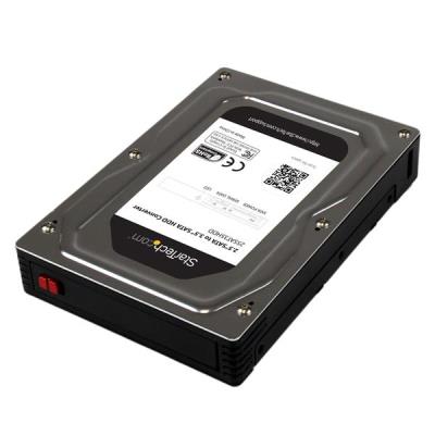 StarTech.com Caja Adaptador de Disco Duro o SSD SATA de 2,5"" de hasta 12,5mm de Altura para Bahía de 3,5"" - Caja externa para disco duro